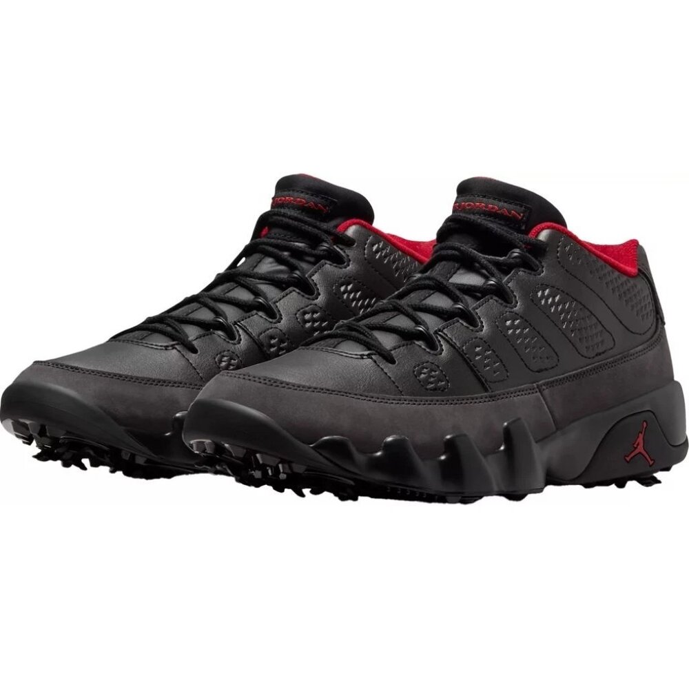 Nike Air Jordan 9 Retro Low Golf Charcoal Grey Black Men’s Size 8.5 FJ5934-002